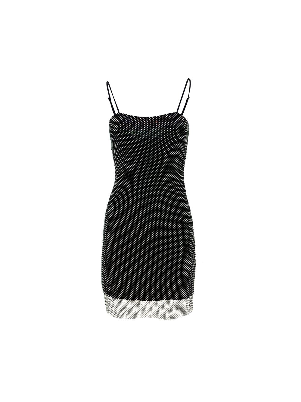 Robe noire scintillante
